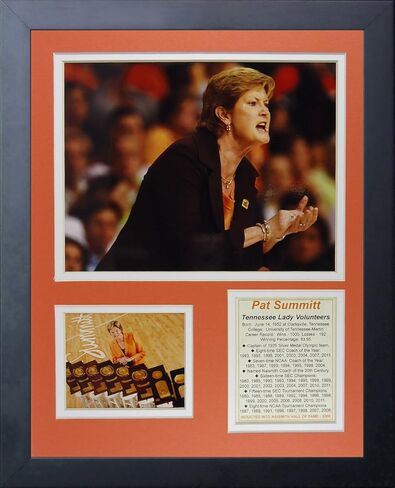 Pat Summitt 11" X 14" Framed Photo Collage By Legends Never Die, Inc. in Saudi Arabia