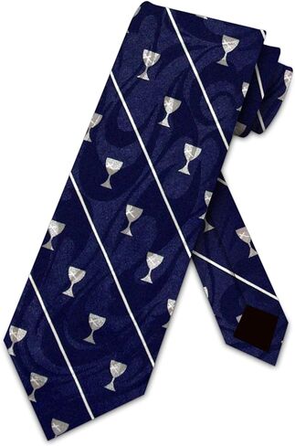 Steven Harris Wine Ties Mens Alcohol Necktie Chalice Tie Wine Glass Neckties in Saudi Arabia