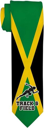 ThisWear Jamaica Sports Track and Field Necktie in Saudi Arabia