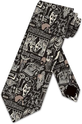 Three Rooker Theatre Icons Mens Drama Necktie Broadway Tie in Saudi Arabia