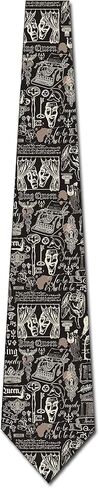 Three Rooker Theatre Icons Mens Drama Necktie Broadway Tie in Saudi Arabia