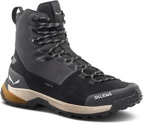 حذاء Salewa الرجالي Puez Winter Mid Powertex المقاوم للماء المعزول للتنزه سيرًا على الأقدام والرحلات in Saudi Arabia