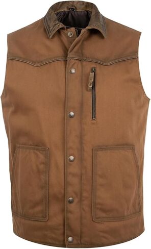 Men's Owen Vest - Brown - STS Ranchwear in Saudi Arabia