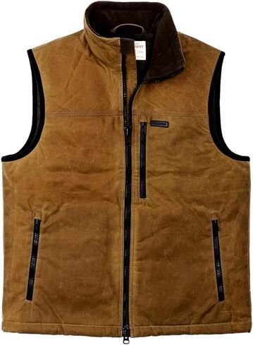 سترة Primaloft من قماش القصدير للرجال من Filson، بلون أسمر داكن in Saudi Arabia