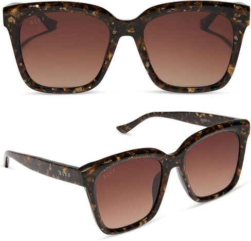 DIFF Meredith Designer Oversized Square Sunglasses for Women UV400 Protection in Kuwait