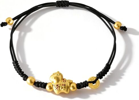ALIBBON 2026 Chinese New Year of Horse Bracelet Chinese Zodiac Animal Amulet Bracelets Jewelry Gifts for Women Men in Saudi Arabia