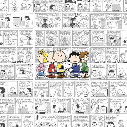 CafePress The Peanuts Gang Photo Wall Tile, Matte Finish, 8"x8" in Saudi Arabia