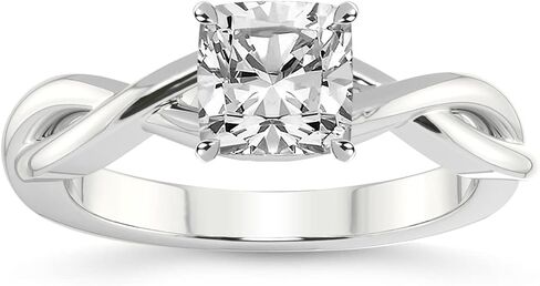 FRIENDLY DIAMONDS Lab Grown Diamond Ring For Women IGI Certified | 1-5 Carat Evermore Solitaire Diamond Ring | 14K Or 18K White, Yellow Or Rose Gold | FG-VS Quality in Saudi Arabia