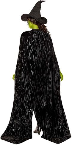 Spirit Halloween Wicked Adult Elphaba Cape، مرخص رسميًا، ملحق مسرحي، مقاس واحد يناسب الجميع in Kuwait