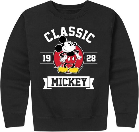 Disney Mickey & Friends - Mickey Classic 1928 - Toddler and Youth Crewneck Fleece Sweatshirt in Saudi Arabia