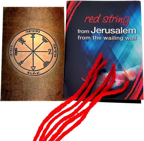 5 Kabbalah Red String Bracelets Blessed in Jerusalem with King Solomon Profusion Seal Seal Amulet in Saudi Arabia