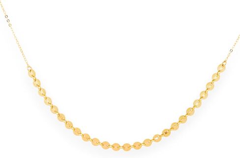 HotMixCold Coin Tattoo Pendant Necklace in 14K Gold Fill or 925 Sterling Silver, Simple Bohemian Layering Jewelry with Small Disc Pendant in Saudi Arabia