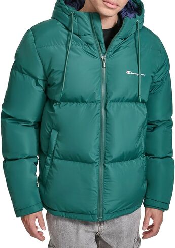 Champion mens Quilted Full-zip Hooded Puffer Jacket in Saudi Arabia