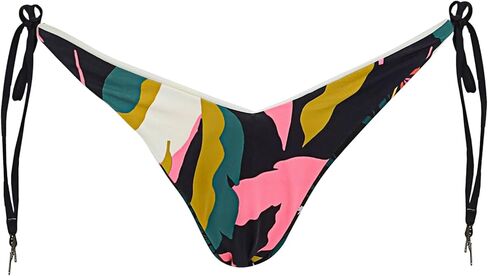 Maaji 5243 Regular Rise Tie Side Cheeky Cut Women Bottom SWIMWEAR Black in Saudi Arabia