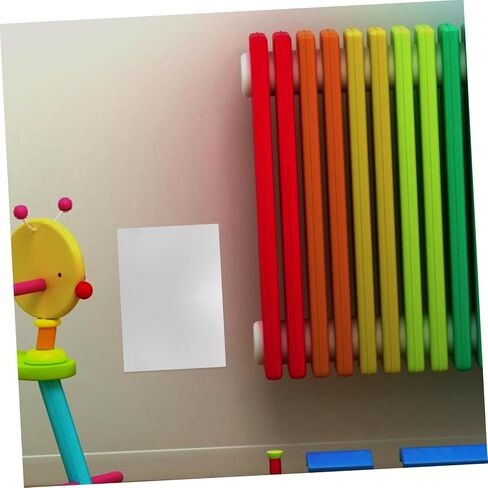 Kisangel Flexible Plastic Mirror Sheet Self-Adhesive Wall Mirror for Projects Educational Crafts Nursery Decor Easy Installation Creative Kaleidoscope Material in Saudi Arabia