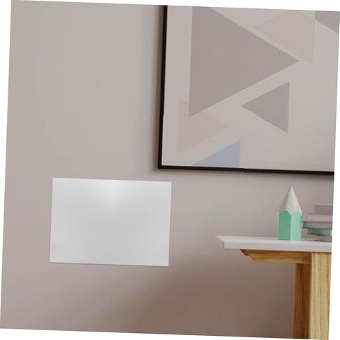 Kisangel Flexible Plastic Mirror Sheet Self-Adhesive Wall Mirror for Projects Educational Crafts Nursery Decor Easy Installation Creative Kaleidoscope Material in Saudi Arabia