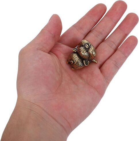 Garneck Antiqued Brass Pig Shape Door Handles Decorative Drawer Pulls for Bedroom Nursery Rustic Animal Cabinet Knobs Creative Vintage Furniture Hardware in Saudi Arabia