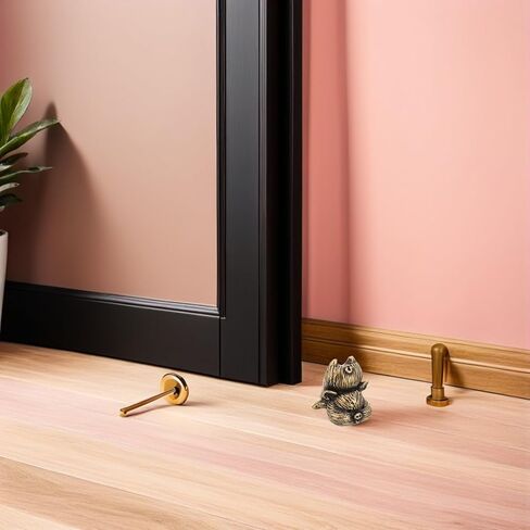 Garneck Antiqued Brass Pig Shape Door Handles Decorative Drawer Pulls for Bedroom Nursery Rustic Animal Cabinet Knobs Creative Vintage Furniture Hardware in Saudi Arabia