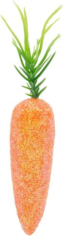 Juvale Carrot Decor Foam Ornaments - 3 x 0.5 x 0.5 in, Orange & Green, 45 Pack - Kitchen Decoration & Egg Decor - Mini Foam Carrot Ornaments for Craft Projects in Saudi Arabia