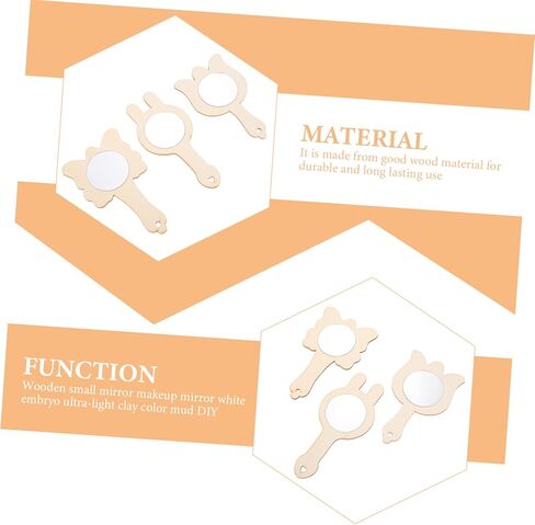 VICASKY 15pcs DIY Mirror for Boys and Mirror Adorable Toy for Room Decor Boys and in Saudi Arabia