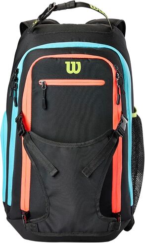 Wilson OPTX Volleyball Backpack - Black/Yellow in Saudi Arabia