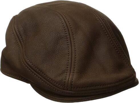 Stetson Men's Oily Timber Leather Ivy Cap in Saudi Arabia