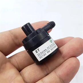 ET 23 سلسلة DC12V 5 واط فرش مضخة مياه مقاوم للماء غاطسة الطرد المركزي المكره تعميم مضخة مياه نافورة خزان in Saudi Arabia