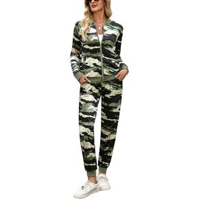 Marvmys Women's Velour Tracksuit Full Zip Up Sweatsuits Set 2 Piece Outfits Jogger Set in Kuwait