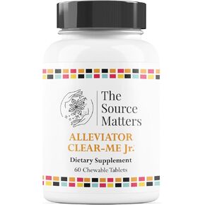 Alleviator Clear-ME JR Seasonal Allergy Relief and Immune Support for Children | Quercetin, Bromelain, Stinging Nettles, NAC, and Vitamin C (60 Chewable Tablets) in Saudi Arabia