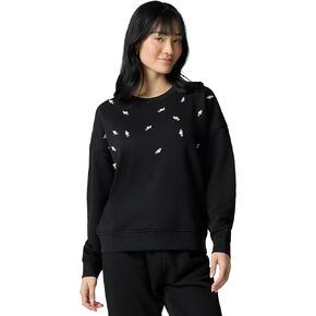 florence by mills womens Cozy Crush Rosette Oversized Sweatshirt in Saudi Arabia