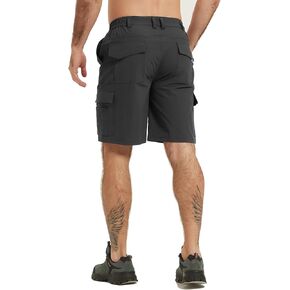 Men's Cargo Work Hiking Shorts Lightweight Quick Dry Waterproof Outdoor Golf Shorts for Men Fishing Travel Camping in Saudi Arabia