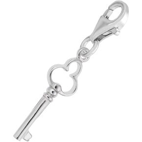 Key Charm with Lobster Claw Clasp, Charms for Bracelets and Necklaces in Saudi Arabia