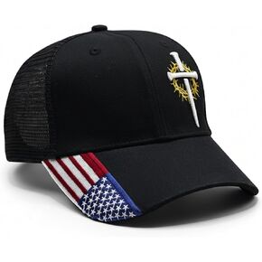 Christian Hats for Men,Cross Hats for Men,Jesus hat,Christian Religious Gifts for Birthday/Christmas in Saudi Arabia