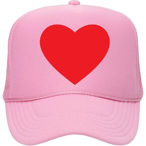 Valentines Day Heart Trucker Hat for Women, Cute Heart Trucker Hat in Kuwait