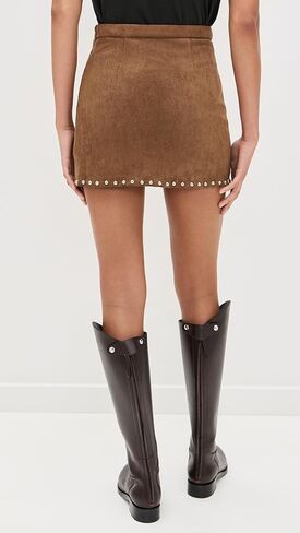 Moon River Women's Moon Stud Detail Mini Skirt in Saudi Arabia