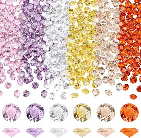 PH PandaHall 180pcs 6 Colors Cubic Zirconia Stone, 4mm Grade A Faceted CZ Diamante Rhinestone Gems Small Zirconia Gems Cabochons Loose Stones for Ring Earring Bracelet Nail Art DIY Jewelry Making in Saudi Arabia