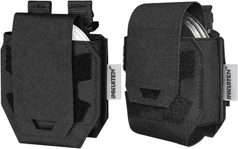 Handcuff Pouch，MOLLE Handcuff Holster fits Multiple Cuffs，Handcuff Case for Duty Belt Tactical Vest Law Enforcement Security Officer Accessories Quick Release in Kuwait