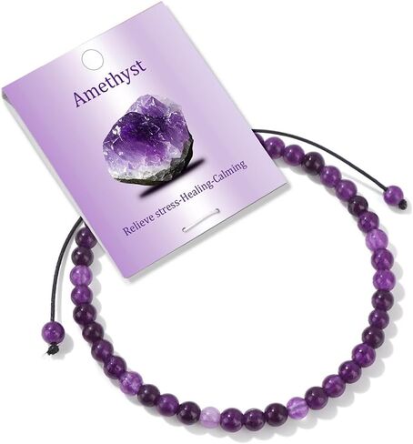 Adjustable Natural Small Gemstone Beaded Bracelet Gravel Beads Crystal Healing Bracelet for Women Reiki Spiritual Jewelry Gifts in Saudi Arabia