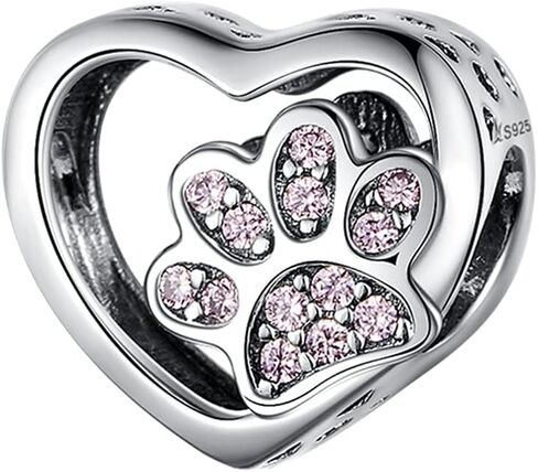 دلاية على شكل وردة القمر للأساور والقلائد 925 من الفضة الاسترليني على شكل وردة مرصوفة بحجر الزركونيوم على الطراز القوطي للنساء in Kuwait