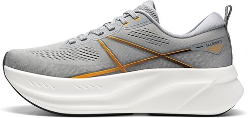 Men's Road Running Shoes Cushion Tennis Shoes Non-Slip Comfortable Lightweight Gym Workout Athletic Arch Support Walking Sneakers in Saudi Arabia