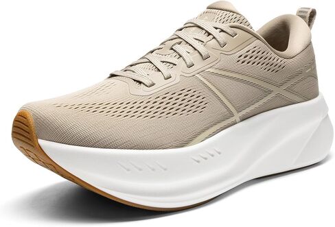 Men's Road Running Shoes Cushion Tennis Shoes Non-Slip Comfortable Lightweight Gym Workout Athletic Arch Support Walking Sneakers in Saudi Arabia