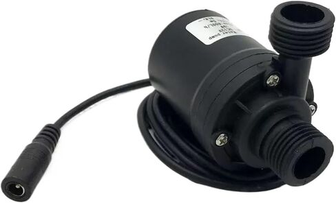1pcs 800L/H 5M 12V 24V Home Portable Brushless Motor Submersible Water Pump for Cooling System Fountains Heater Mini(12V DC Connector) in Saudi Arabia