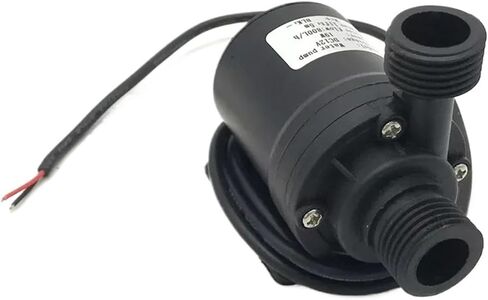 1pcs 800L/H 5M 12V 24V Home Portable Brushless Motor Submersible Water Pump for Cooling System Fountains Heater Mini(12V DC Connector) in Saudi Arabia
