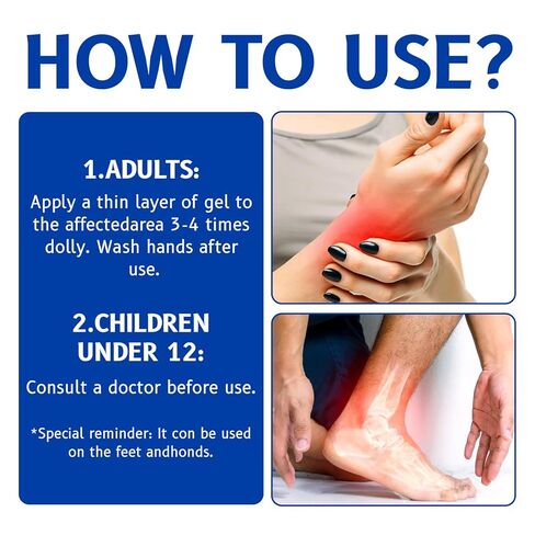 Soothing Cooling Gel, Relieve Muscle Tension, Sports Recovery Cooling Gel with Menthol, Fast Absorbing for Women and Men in Kuwait