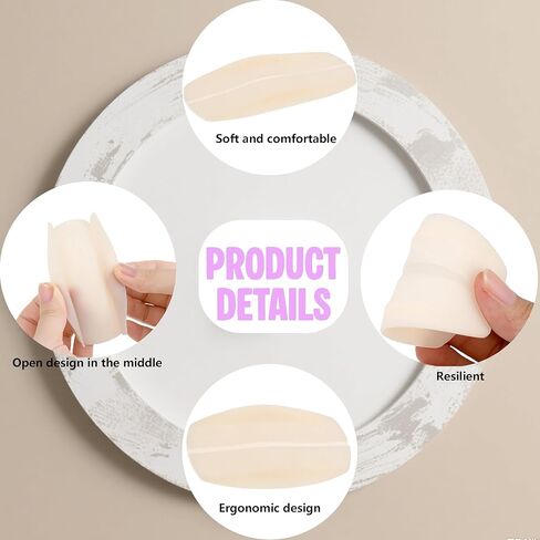 8 Pairs Bra Strap Pads Bra Strap Holders for Slipping Silicone Bra Strap Cushions Bra Strap Gel Pads Shoulder Protectors Pads Shoulder Discomfort Slip Keep Bra Straps From Slipping for Women in Saudi Arabia