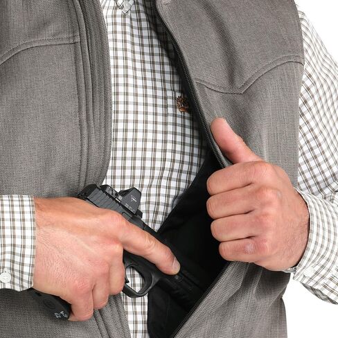 Cinch Men's Brown Bonded Conceal Carry Vest in Saudi Arabia