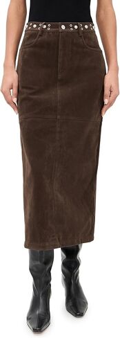 Bailey Rose Women's Suede Skirt in Saudi Arabia