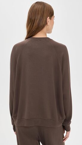 Splits59 Andie Oversized Fleece Sweatshirt - Classic Blue in Saudi Arabia