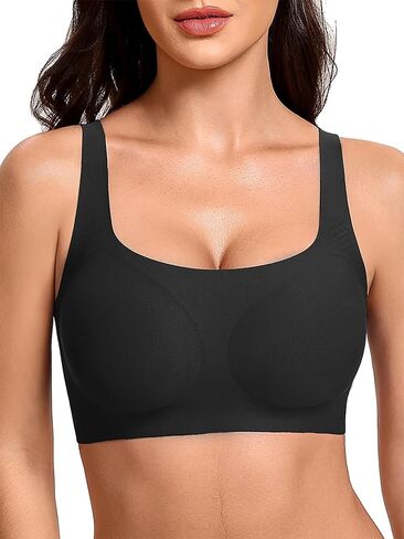 Avidlove Bras for Women Wireless Comfortable Bra Supportive No Underwire Bras Tshirt Push Up Bralettes Jelly Dot Seamless Bra in Saudi Arabia