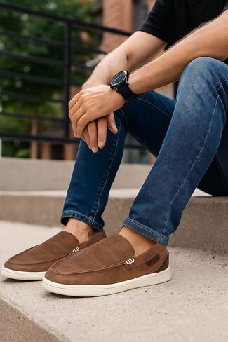 Nautica Men's Slip-On Loafers Casual Moc Toe Sneakers Boat Shoes Slipper for Men – Lightweight & Comfortable - Derwin in Kuwait